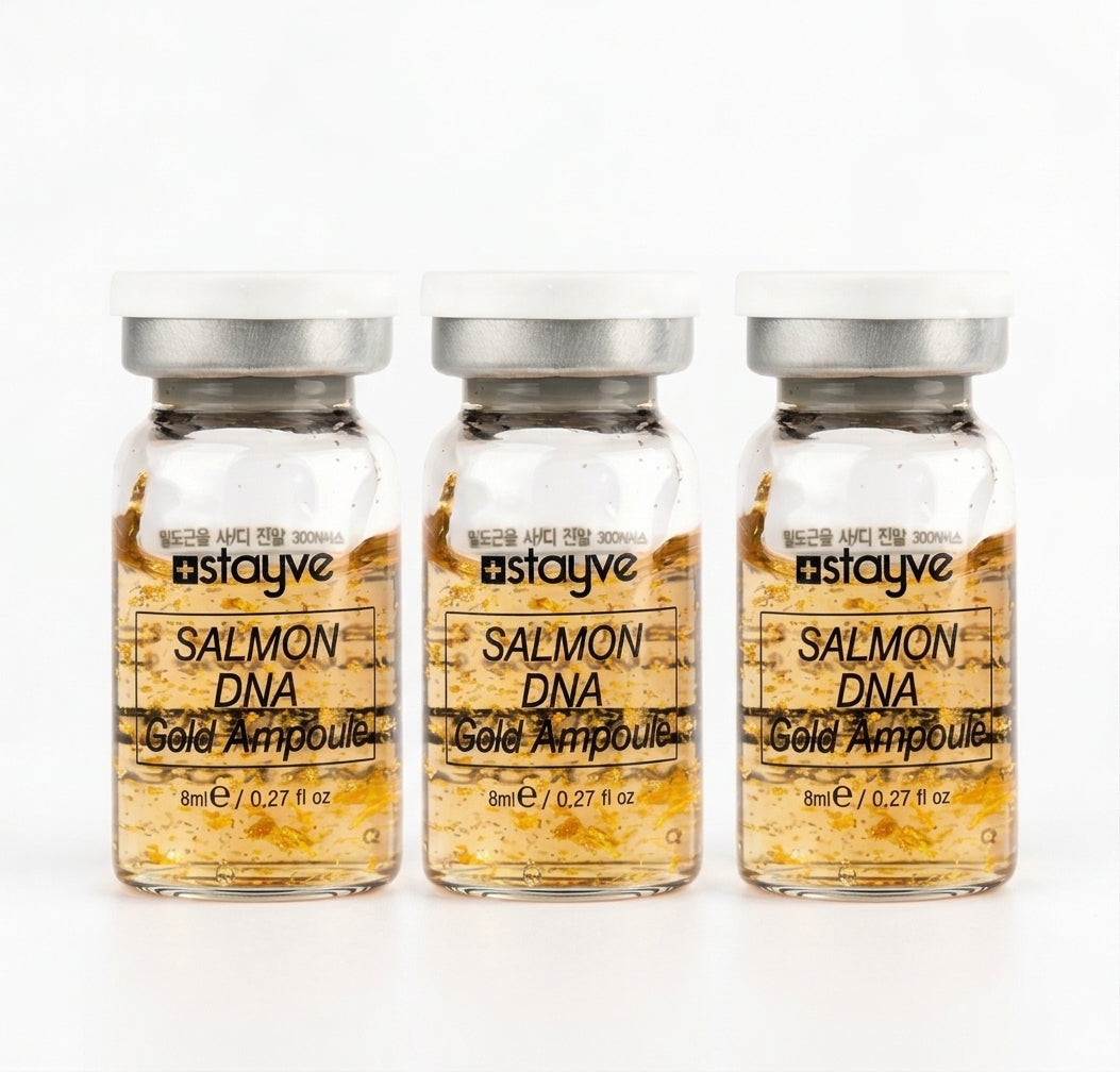 Salmon DNA Golden Ampoule Serum Facial Kit 8ml