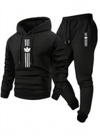 Men's Casual Hoodie and Sweatpants Two Piece Tracksuit Set