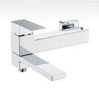 Wall Mount Bathtub Shower Mixer Faucet Set with Handheld Sprayer