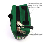 Emergency First Aid Kit Bag with 3-Section Organizer