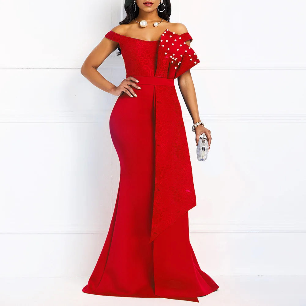 Women's African Print Sleeveless Maxi Dress