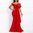 Women's African Print Sleeveless Maxi Dress