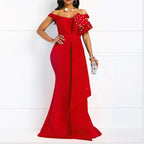 Women's African Print Sleeveless Maxi Dress