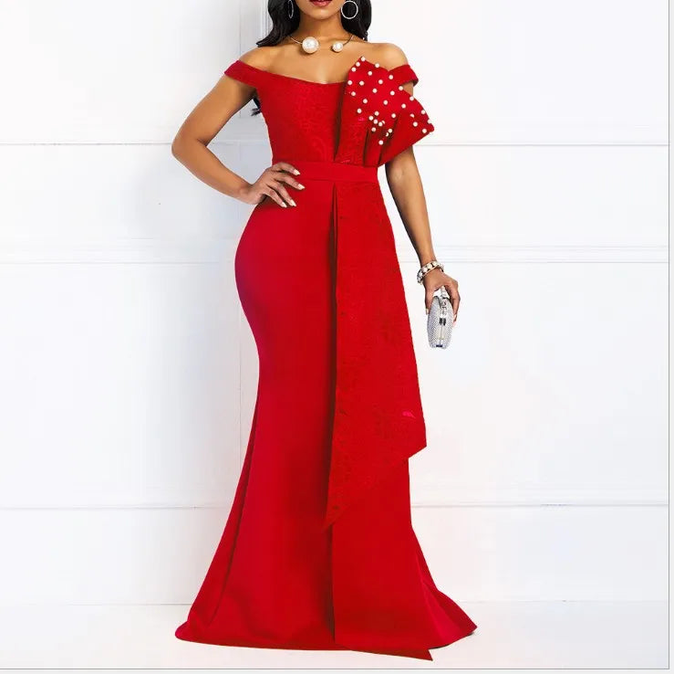 Women's African Print Sleeveless Maxi Dress