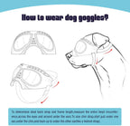 UV Protection Windproof Dog Goggles Pet Eye Wear for Swimming and Skating