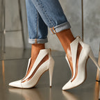 Women's Pointed Toe Thin High Heel Ankle Boots