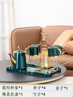 European Ceramic Coffee Cup and Afternoon Tea Set