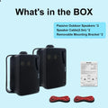3.5 Inch Passive Outdoor Wired Waterproof Speakers Wall Mount 200W