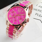 Contena CT563 Women's Quartz Dress Watch Alloy Round Dial
