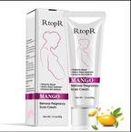 RtopR Mango Remove Pregnancy Scars Cream packaging on a white background