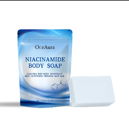 Niacinamide Brightening Beauty Soap Bar for Face & Body | Gentle Daily Cleansing
