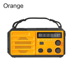 Portable Solar Hand Crank AM/FM Radio with Flashlight