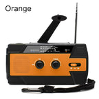 Portable Solar Hand Crank AM/FM Radio with Flashlight