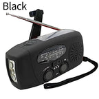 Portable Solar Hand Crank AM/FM Radio with Flashlight