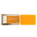 OceAura Herbal Psoriasis Care Soap with packaging on a white background