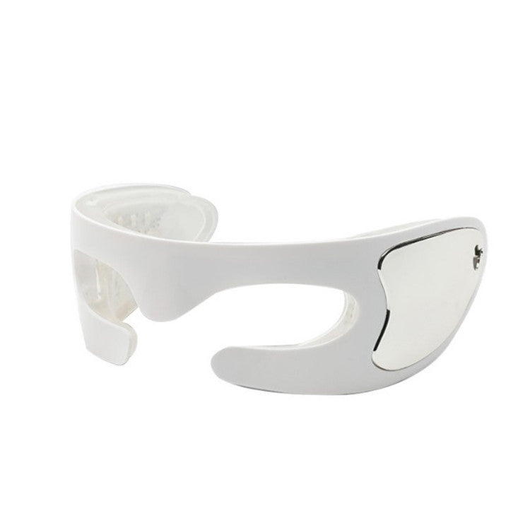 White mouthguard on a white background