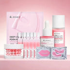 PDRN Pink Collagen Facial Skincare Set Moisturizing Serum and Cream