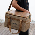 Waterproof Tactical Picnic Bag with Tabletop and 9.5-Gallon Capacity