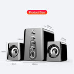 2.1 Channel Stereo PC Gaming Soundbar Speakers with Subwoofer