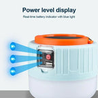 Rechargeable LED Camping Lantern with Remote Control and Power Bank