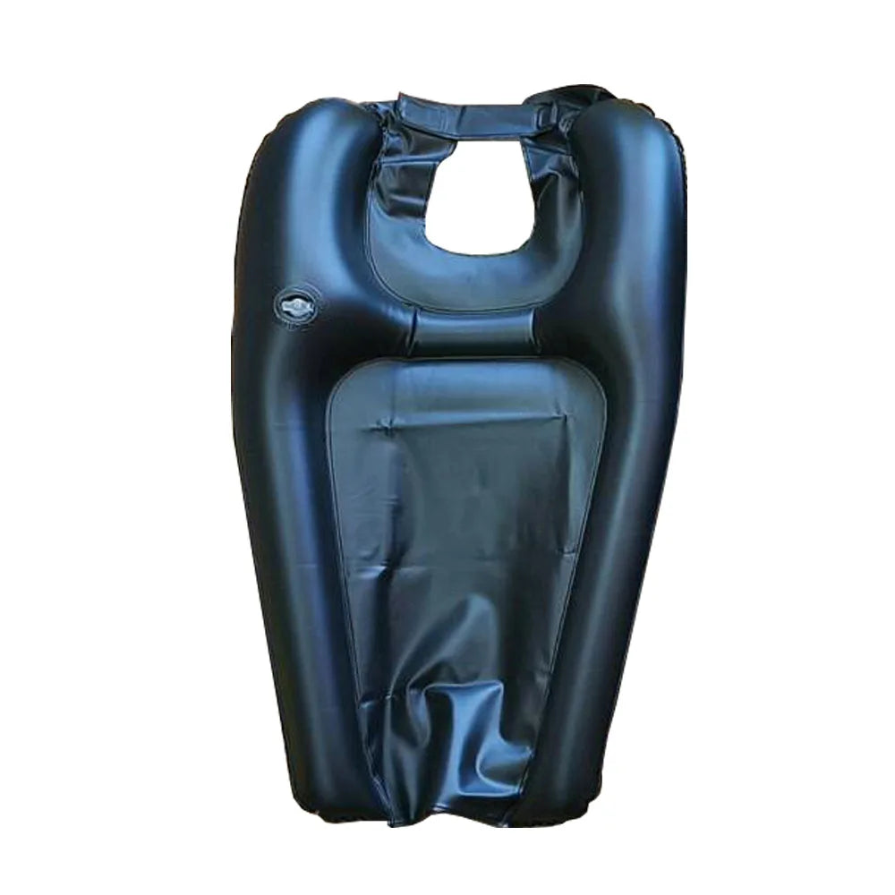 Inflatable Hair Wash Basin with Pillow for Bedridden Home Care