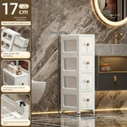 6.7 Inch Ultra Narrow Slit Storage Cabinet with Drawers