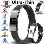Waterproof Fitness Tracker Smart Band and Health Monitor Smartwatch