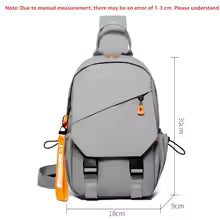 Unisex Waterproof Nylon Crossbody Chest Sling Backpack