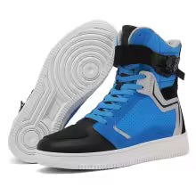 Unisex Leather Anti-Slip Urban Motocross Riding Boots