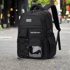 Men's Fashion Oxford Large Capacity Travel Backpack