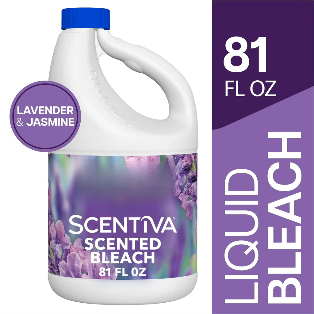 Liquid Laundry Bleach and Lavender Jasmine Deodorizer