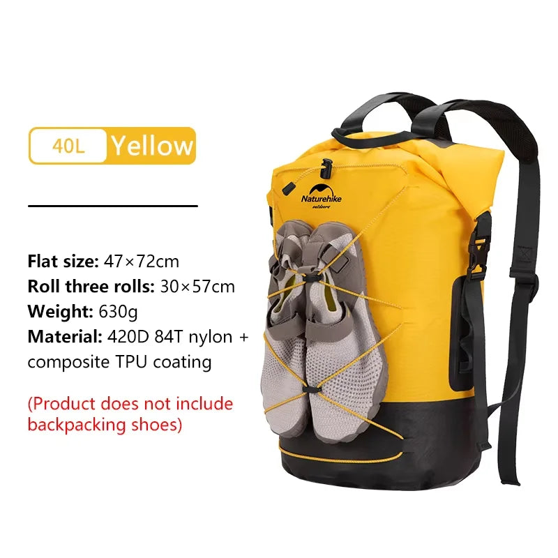 Waterproof Wet and Dry Separation Outdoor Bag with Shoulder Strap
