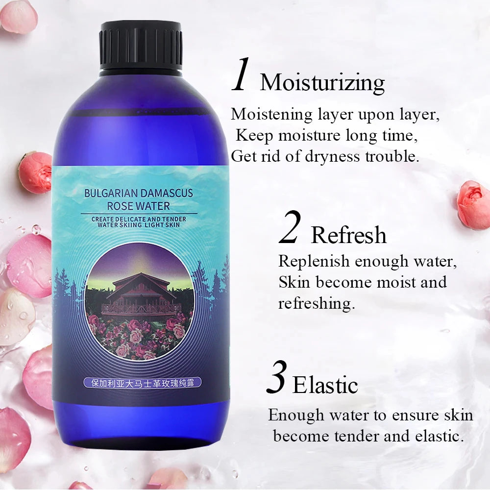 Damask Rose Hydrosol Facial Toner 13.5 fl oz Brightening
