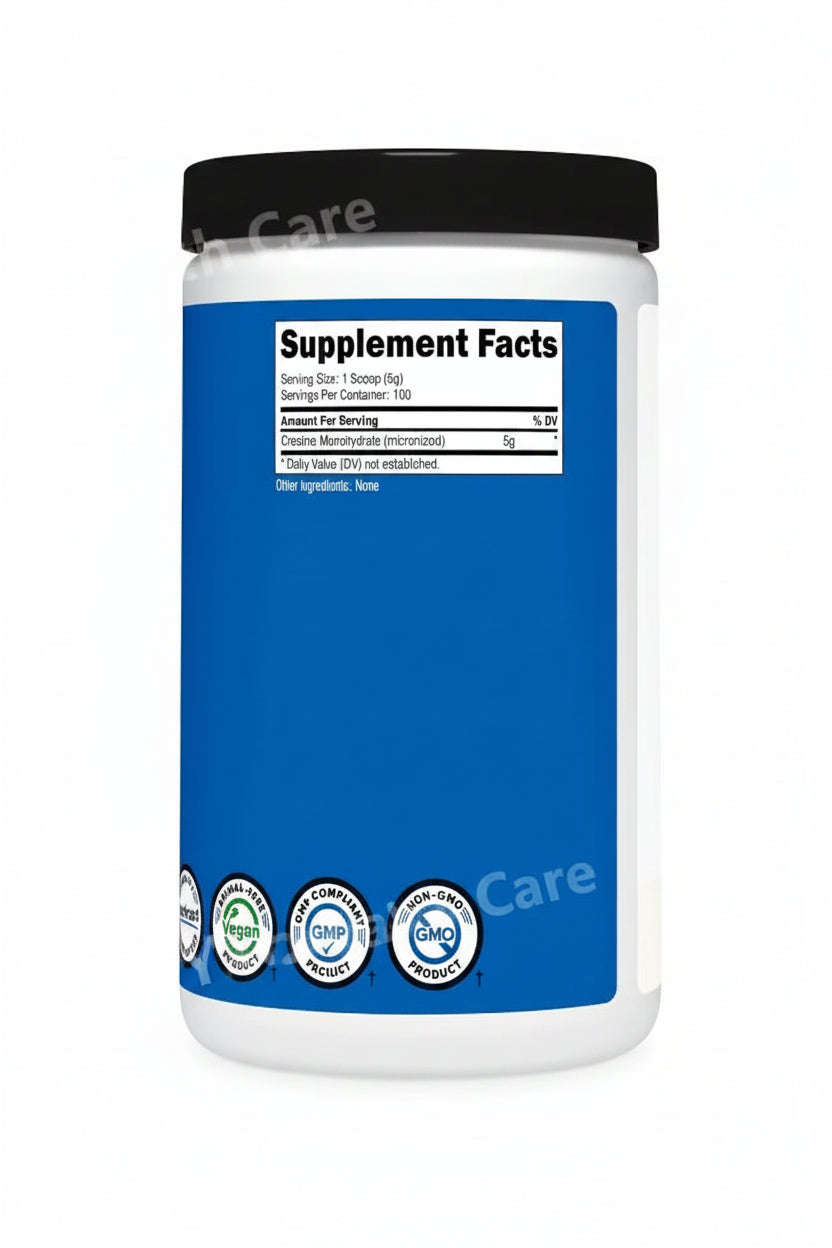 Creatine Monohydrate Micronized Powder Dietary Supplement