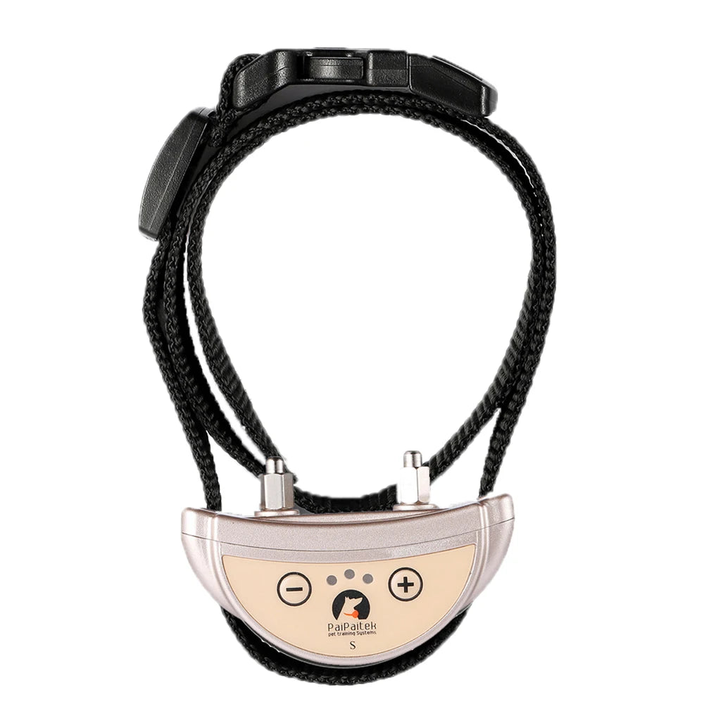 Rechargeable Anti-Bark Dog Training Collar Waterproof IPX5 Automatic Beep & Shock