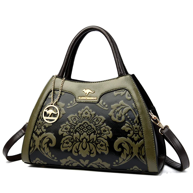Women's Soft PU Leather Shoulder Crossbody Bag