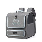 Foldable Pet Carrier Backpack Breathable Travel Bag for Cats and Small Dogs
