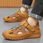 Men's Protective Toe Outdoor Sandals Breathable Mesh Quick Dry