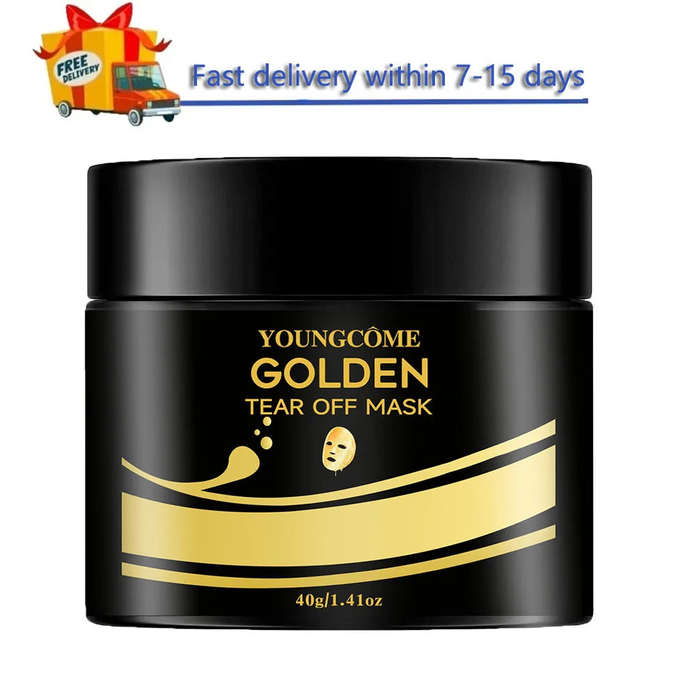 Women's 24K Gold Tear Off Deep Cleansing Peel Face Mask YH1401