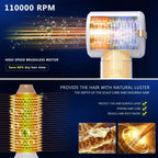 7-in-1 High Speed Ionic Hair Dryer Brush and Auto Curler Set