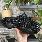 Women's Rhinestone Clogs Summer Beach Sandals EVA Lightweight