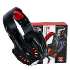 Stereo Wired Gaming Headset for PC and PS5 Over-Ear Headphones