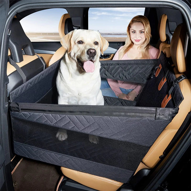 Waterproof Back Seat Extender Pet Car Hammock