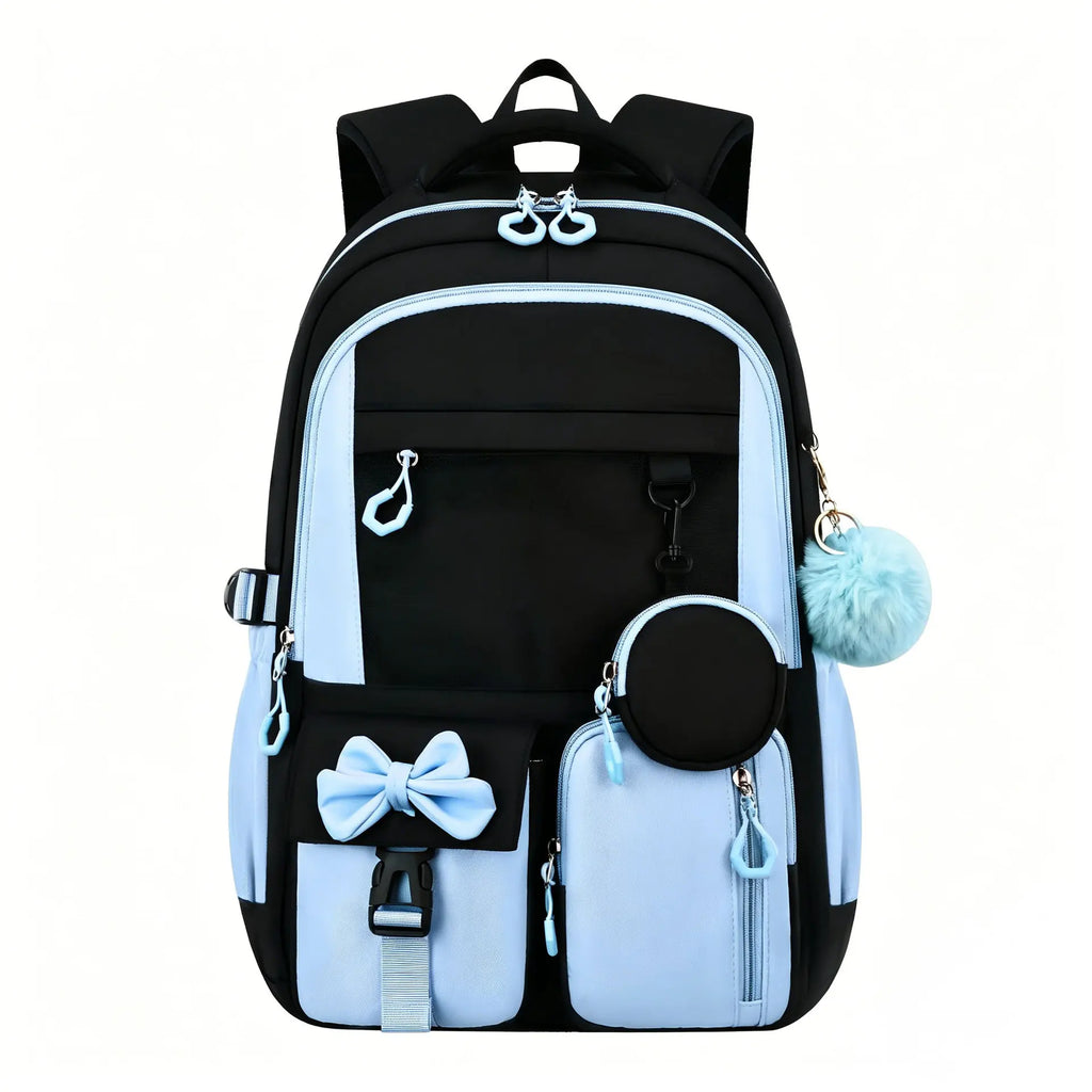 Kids' Waterproof Kawaii Primary School Laptop Backpack Set