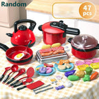 Kids Chef Pretend Play Cooking Kitchen Utensils Toy Set