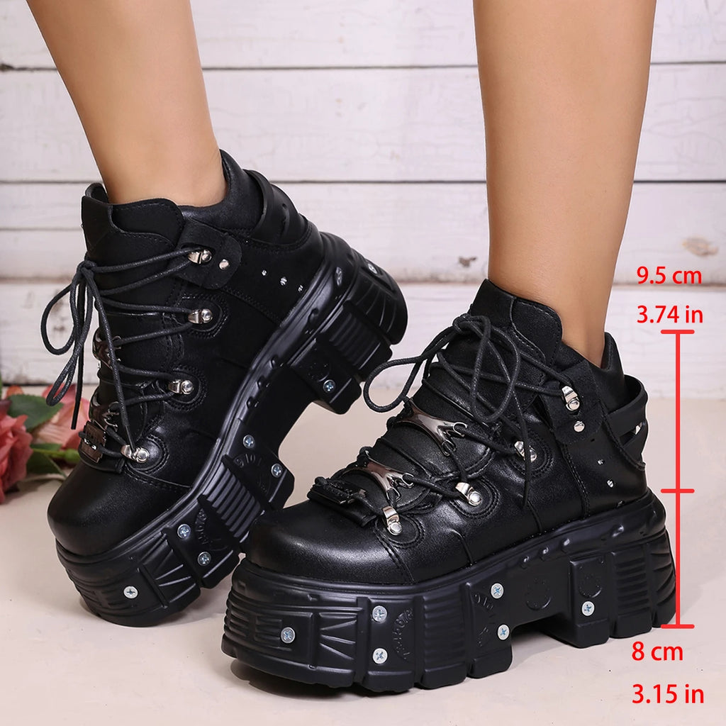 Women's Vintage Platform Punk Casual Shoes