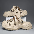 Men's Casual Platform EVA Clogs Sandals Lightweight Waterproof Slides