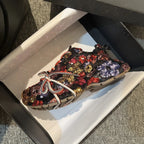 Women's Glitter Platform Sneakers Lace-Up Casual Fashion Shoes
