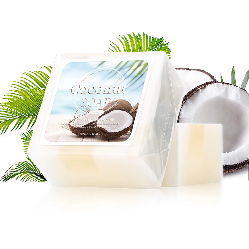 Unisex Coconut Goat Milk Organic Cleansing Soap Bar 3.5 oz