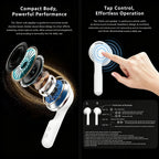 Two-in-One Smartwatch with Built-In Wireless TWS Earbuds D22